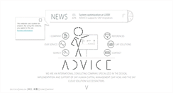 Desktop Screenshot of hcm-advice.com